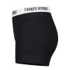 Black high-waisted athletic protection pants with a white waistband labeled "Fempro Armour
