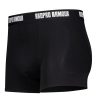 Black protection pants with "BROPRO ARMOUR" printed on the waistband