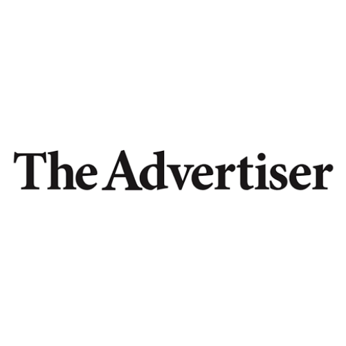 The Advertiser newspaper logo in classic black font