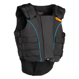 Example of a body protector for horse riding